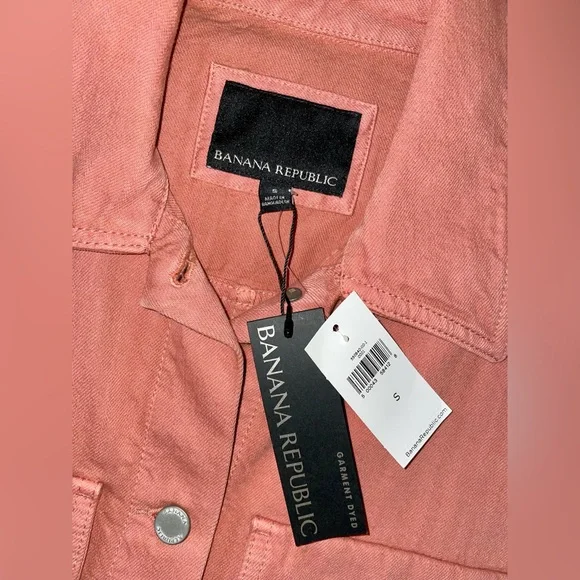 Banana Republic NWT cropped denim jacket - Picture 4 of 4